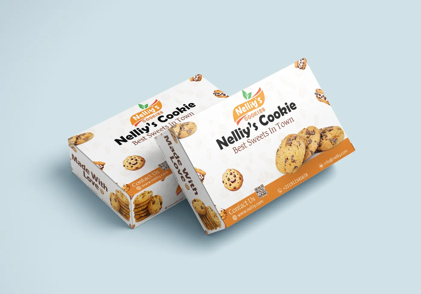 Cookie box packaging